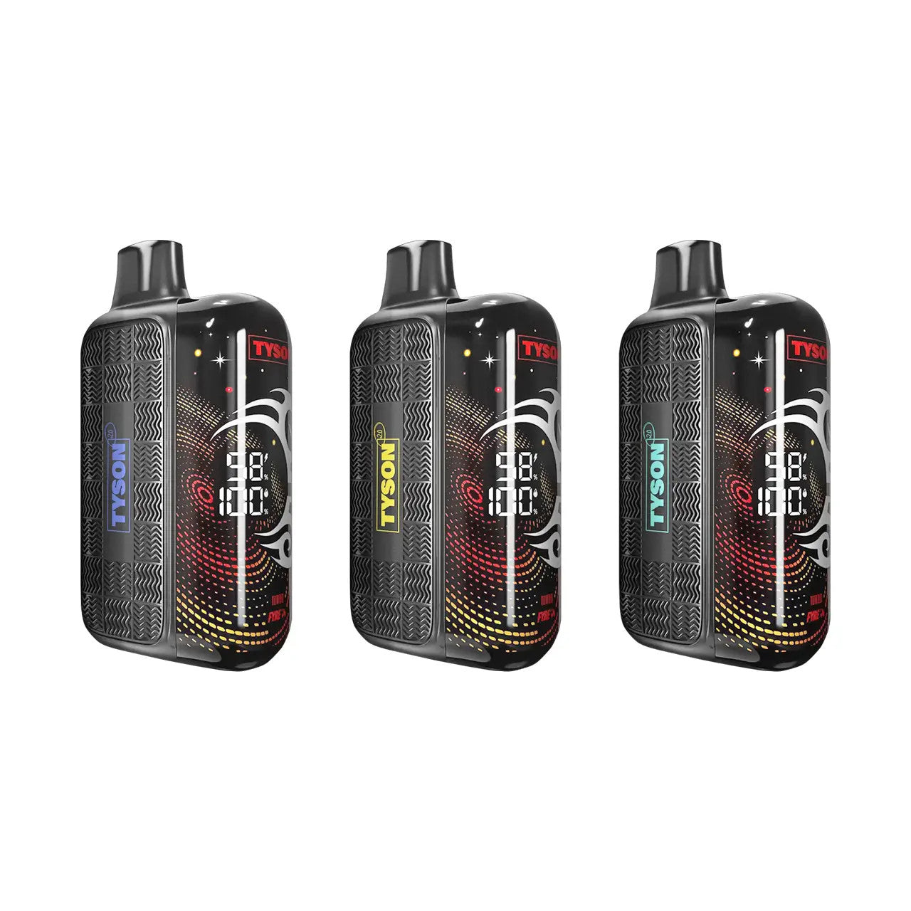 3X Value Pack Tyson 2.0 Legend 30K - Black Coral